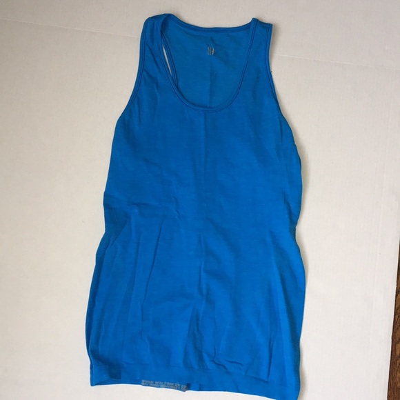 Sweaty Betty London Athletic Top | Blue Running Tank Top | Size L - Picture 1 of 5